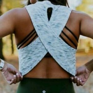 Lululemon Fast as Light Muscle Tank Tiger Space